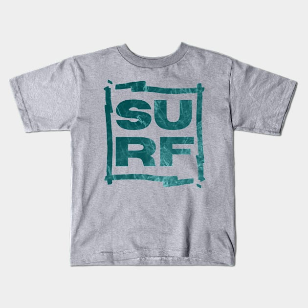 SURF Kids T-Shirt by 4ntler